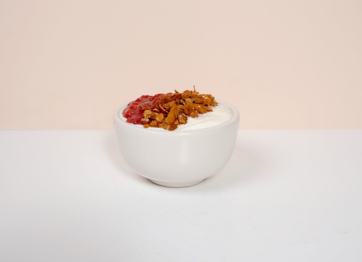 Strawberry Rhubarb Parfait