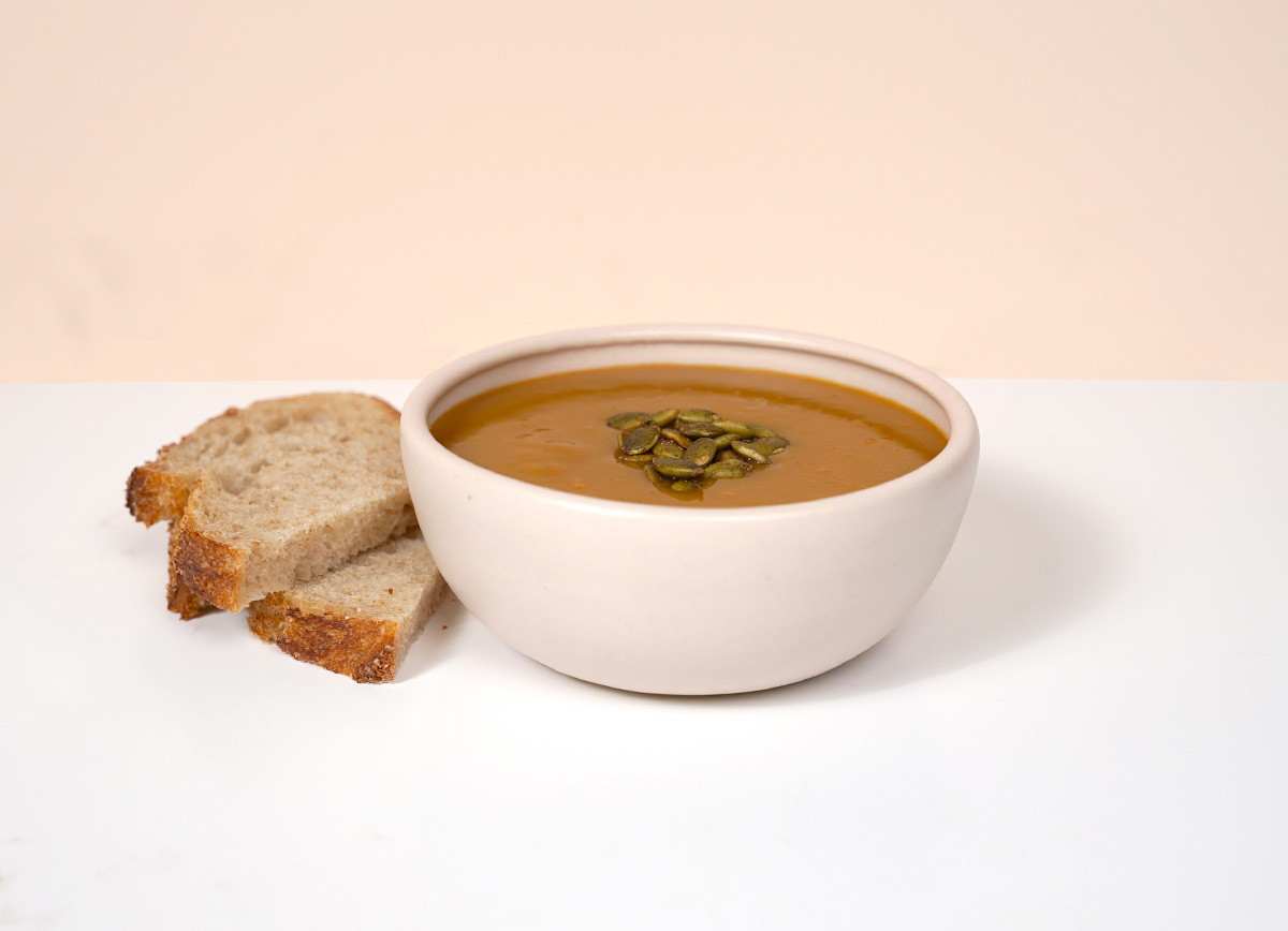 Winter Squash Bisque with Garam Masala