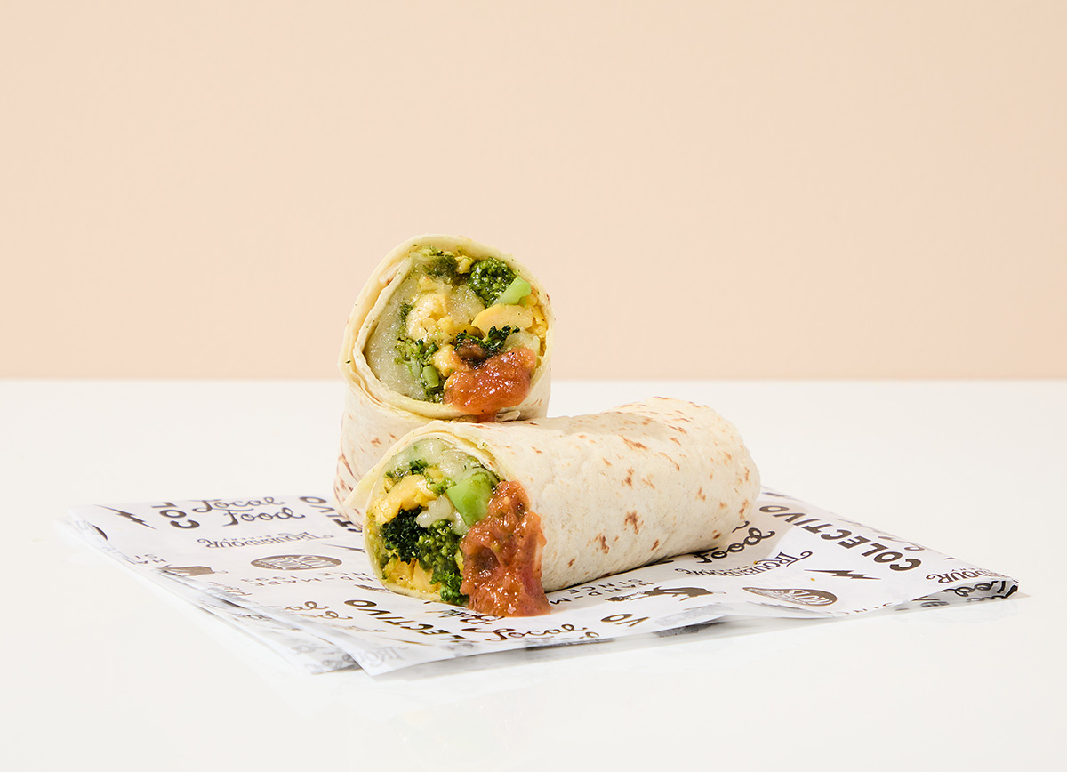 Veggie Pesto Burrito