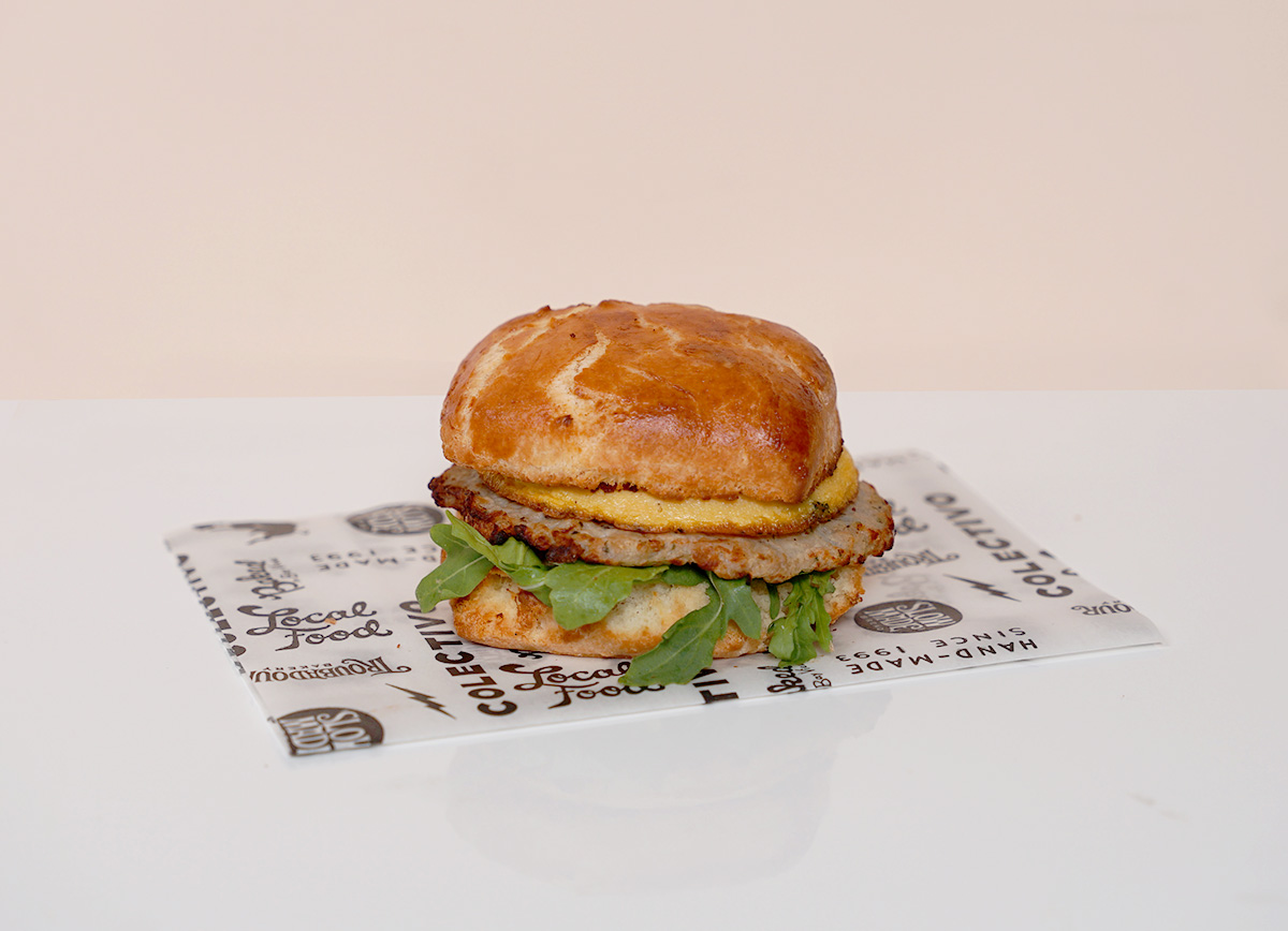 Chicken Sausage Biscuit