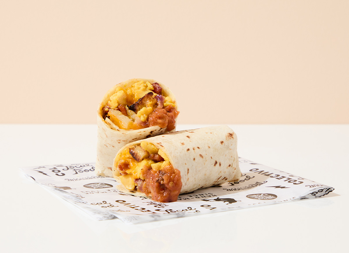 Potato Bacon Burrito