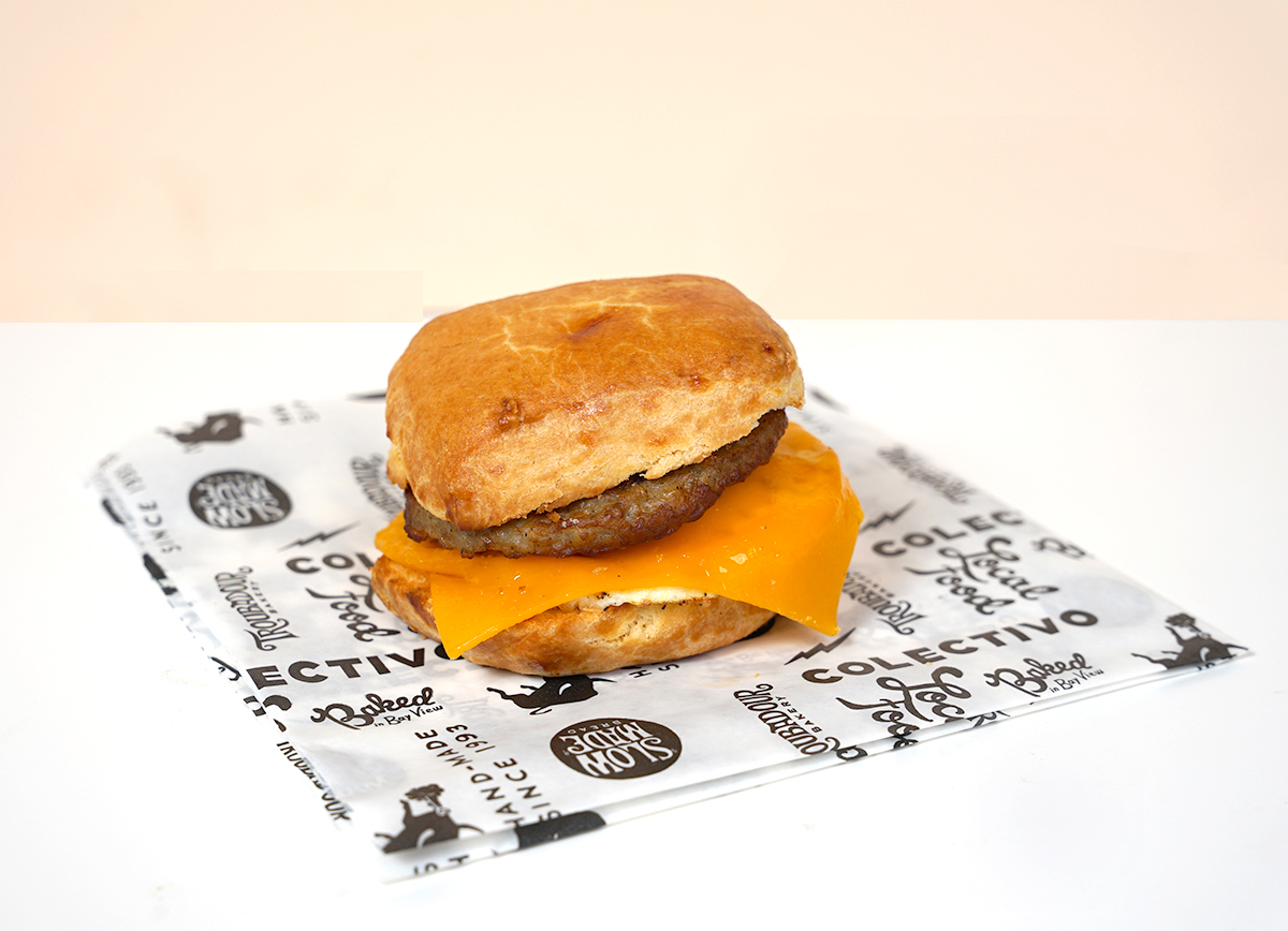 Sausage Egg and Cheese Biscuit