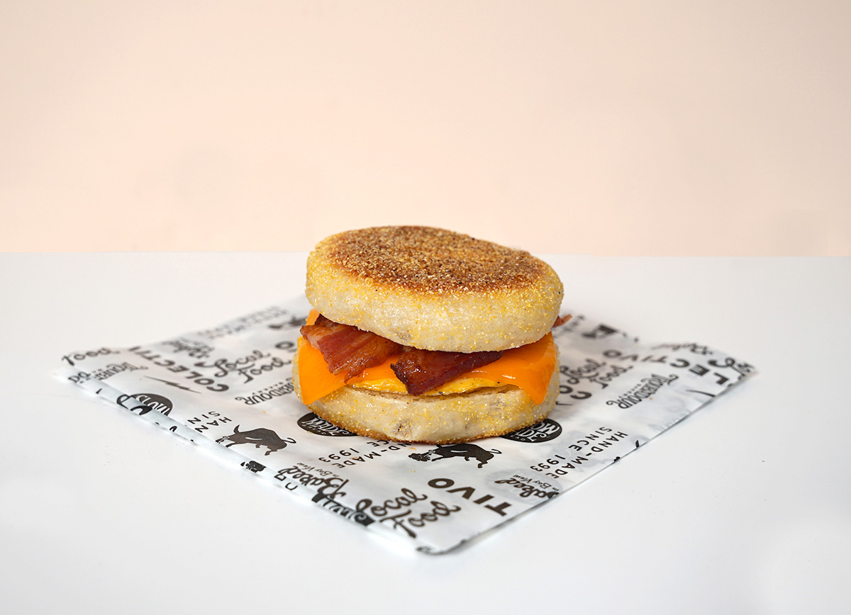 Bacon, Egg and Cheese English Muffin